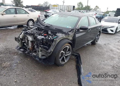 2019 Honda Accord Sport из США, поврежденный, VIN 1HGCV1F34KA065955